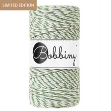 Bobbiny 3mm Magic Green 3PLY Macrame Rope 100m with NEW arrival badge