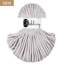 Bobbiny 5mm Moonlight Braided Cord 50m in original packaging with NEW arrival badge.