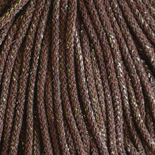 Bobbiny 3mm Junior Braided Cord – Shiny Chocolate Brown – 100m