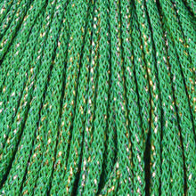 Bobbiny 3mm Junior Braided Cord – Shiny Jade Green – 100m