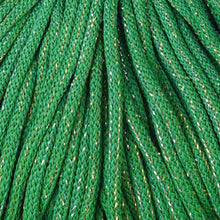 Bobbiny 5mm Premium Braided Cord – Shiny Jade Green – 50m