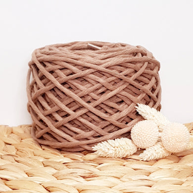 Lil' Luxe Recycled Macrame Cotton - 3mm Driftwood - 40 metres