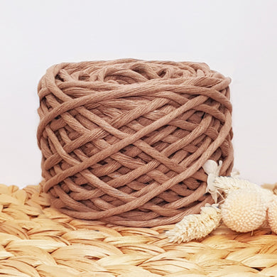 Lil' Luxe Recycled Macrame Cotton - 5mm Driftwood - 25 metres
