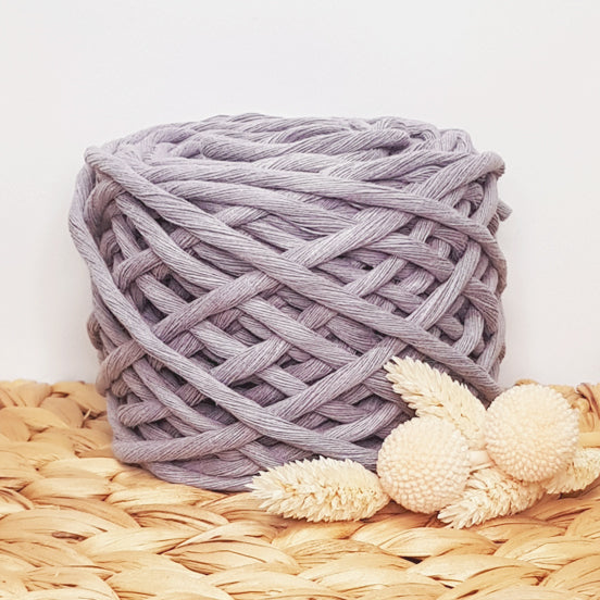 Lil' Luxe Recycled Macrame Cotton - 5mm Hydrangea - 25 metres