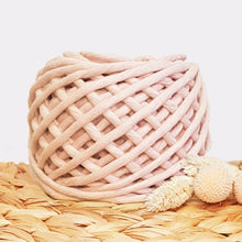 Lil' Luxe Recycled Macrame Cotton - 5mm Pink Salt - 25 metres