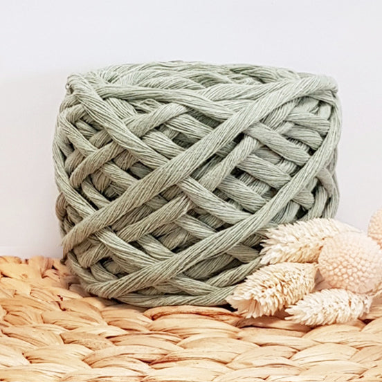 Lil' Luxe Recycled Cotton - 5mm Sage - 25 metres