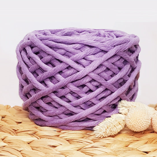 Lil' Luxe Giza Cotton - 5mm Chalk Violet - 25 metres