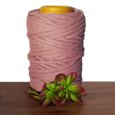 9mm Luxe Macrame Cotton - Dusty Rose