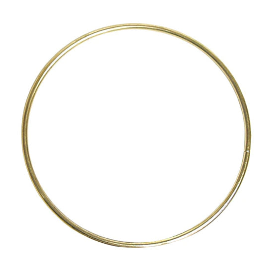 Brass Plated Metal Ring - 175mm/7inches