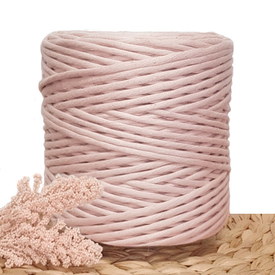 Mushroom Pink De Luxe 5mm Single Ply Macrame String - 1kg