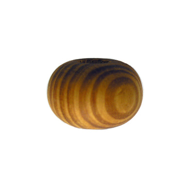 Wooden Bead Burly 34x19mm Pack of 4