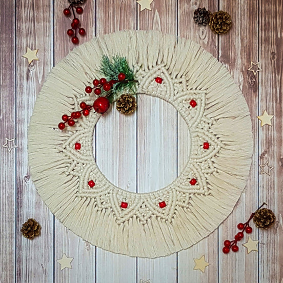 Pattern - Macrame Wreath